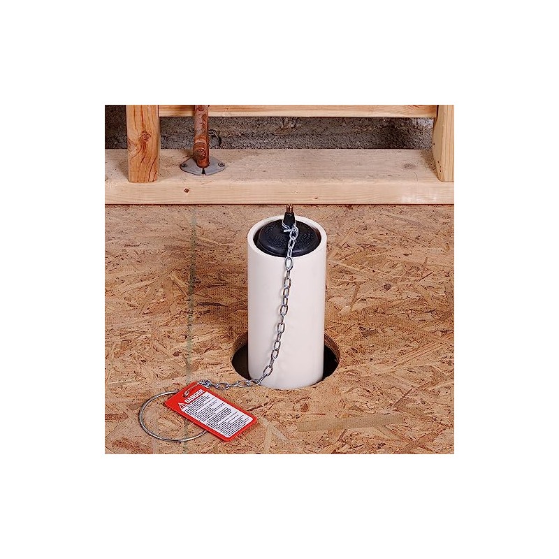 Cherne 270032 Test-Ball 3-Inch Plug, Black