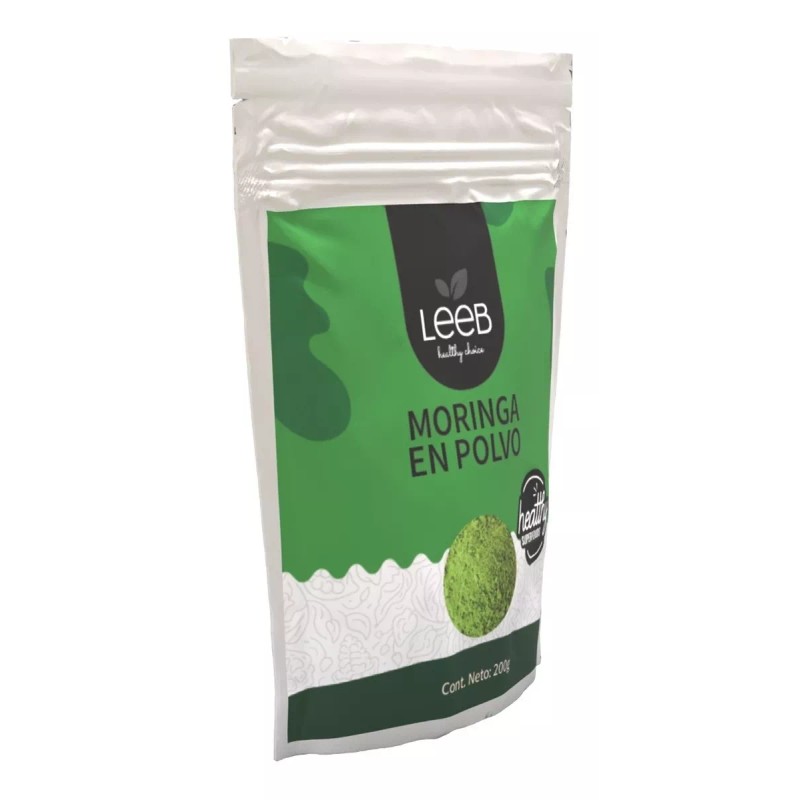 Leeb Moringa En Polvo Bolsa Con 200 Gr