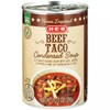 HEB H‑E‑B Texas-Inspired Beef Taco Condensed Soup 10.5 oz (298g)