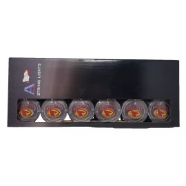 Team Sports America Iowa State Cyclones Set of String Lights Decoration 12 Lights 106" Long!