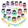 Sandwich Cutters for Kids, 38 Pack Cookie Cutters for Kids,