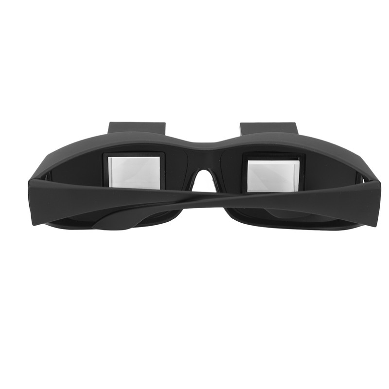 Prism Glasses Stylish Compact Black Large Resin Glass 16cm Frame