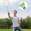 DALAETUS Pack of 12 Nylon Badminton Balls Set, Plastic Shuttlecocks,