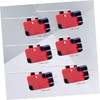 TEHAUX V-153-1c25 6pcs Micro Electric Travel Switches Waterproof Momentary Push