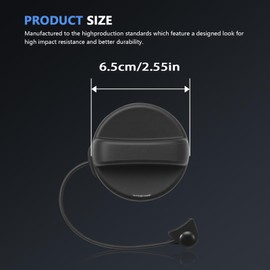Fraylis KD35-42-250A Fuel Tank Filler Cap Fits for 2013-2019 Mazda CX-3 CX-5 CX-9 Car Gas Cap Black