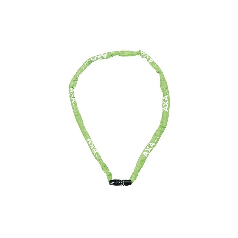 AXA Unisex 1x Kettenschloss Rigid Rcc Kettenschloss, Green, 13 x