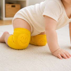 Baby Knee Pads for Crawling – Soft Cotton Non-Slip Protection Sleeves for Indoor Play and Early Movement