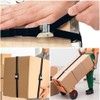 4 Packs Tie Down Strap,Cam Buckle Lashing Straps Heavy Duty,Adjustable