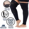 Mojo Compression Sports Thigh Sleeve For Hamstring and Quad Injuries