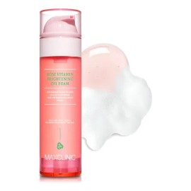 Limpiador Facial Oil Foam Maxclinic Vitamina De Rosa Coreana