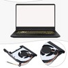 VGOL 1Pair CPU+GPU Cooling Fan Compatible with ASUS TUF FX505DT