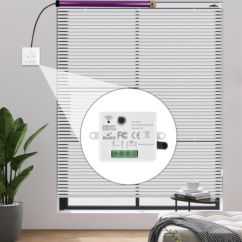 Naapesi Wireless Roller Shutter Control Retrofit Set - Roller Shutter