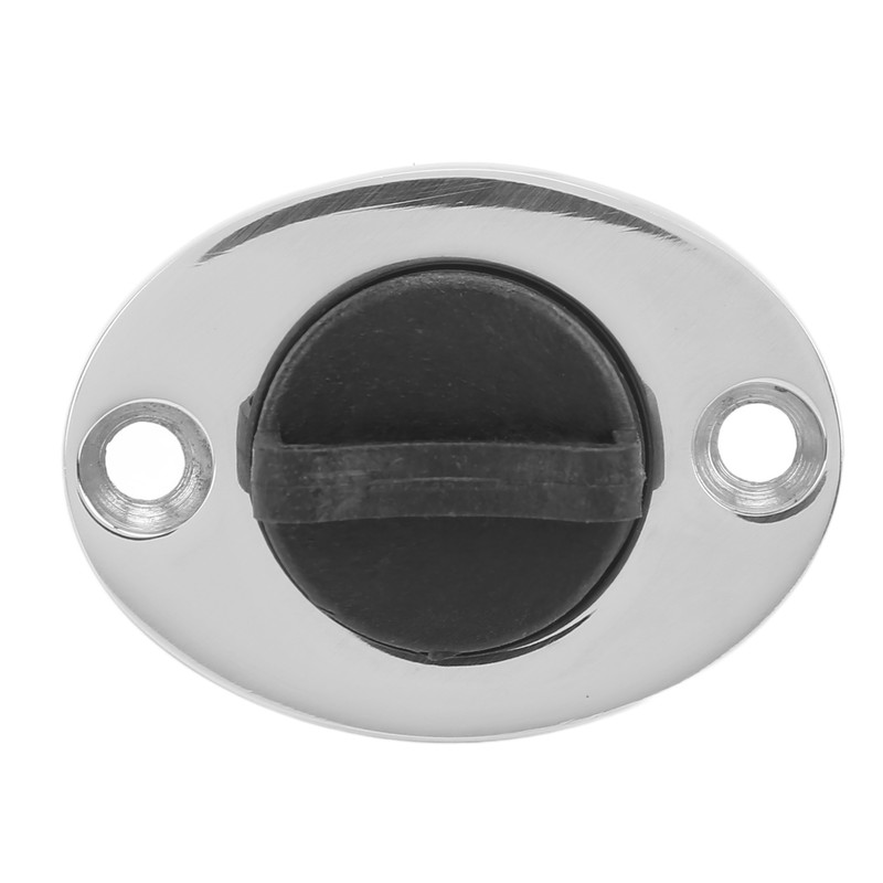 2pcs 316 Stainless Steel Marine Drain Plug Oval Garboard Transom