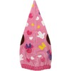 Hayashi ZI460600 Hair-Drying Towel, Pink, Approx. 9.1 x 22.4 inches