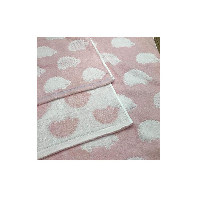 Imabari Towel Brand Certified Hedgehog Face Towels, Set of 3,