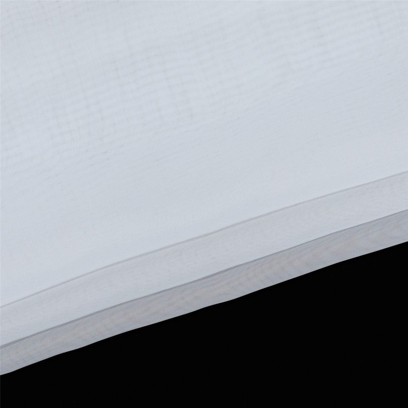 ESLIR Roman Blind No Drilling Required Transparent with Eyelets Colour