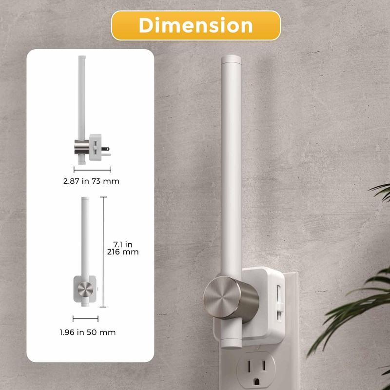 L LOHAS LED Night Light, 2 Pack Night Lights Plug
