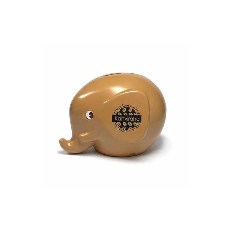 Fantti Elephant Piggy Bank with Key Nordic Finnish Fashion Interior
