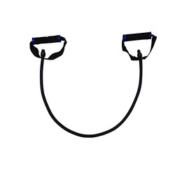 Resistance Exercise Tube with Handles from Vivomed Black