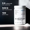 Puregen Labs Micronized Creatine Monohydrate Powder 500g – Pure, Unflavored,