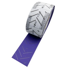 VOLSIVE Abrasive Sheet Roll Multi-Hole Sanding Roll Automotive Sandpaper Roll Clean Sand Sheet Roll for Woodworking, Auto Body Repair, 70 mm x 12 m - 80 Grit