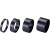 BBB Cycling Matt Black Aluminium Spacers Ultra Lightweight Unique Design