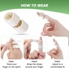 EDNYZAKRN 4 Pack Pinky Finger Splint, Small Finger Brace for