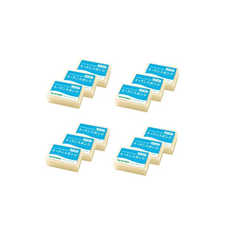 Pack Naturon Kitchen Sponges (12-Piece Set)