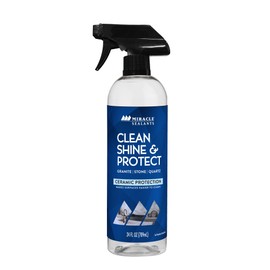 Miracle Sealants Clean Shine & Protect Spray for Granite, Stone, Quartz, Shine & Protect, 24 oz