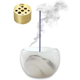 upFRAME Incense Burner, Incense Burner, Stone, Stylish, Incense Holder, Aroma Incense Holder, Yoga Meditation (Floating Flow)