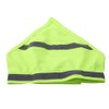 2pcs/set Pet Dog Reflective Saliva Towel Triangle Scarf (Fluorescent Yellow