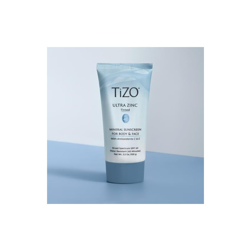 TIZO Ultra Zinc Protector solar para cuerpo y cara 100