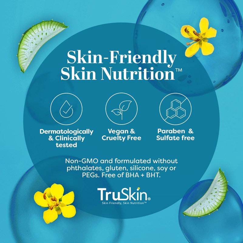 TruSkin Hyaluronic Acid Serum for Face – 7 Ultra-Hydrating Ingredients