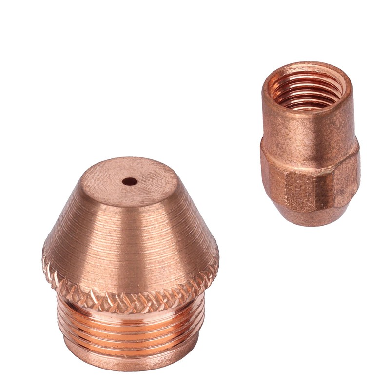 10 Set Plasma Cutter Consumables Electrode Tip Kit Nozzle Torch