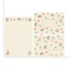 Hanko Letter Set (Hedgehog and Flower) LLH7 (Old LLL305)