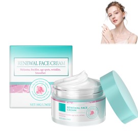 Anti-Age Day Cream, Anti-Wrinkle Face Cream, Nourishing Rejuvenating Cream, with Collagen, Hyaluronic Acid, Vitamin E, Organic Moisturising Cream for Face, Reduces Wrinkles, 50 g