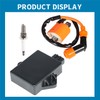 Silscvtt CDI Ignition Coil Spark Plug Replacement for Polaris Trail