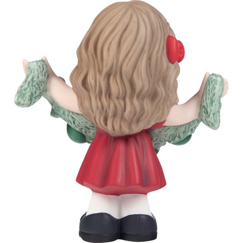 Precious Moments 251001 Deck The Halls 2025 Dated Girl Bisque