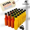 nicebottles Hot Sauce Bottles, 5 Oz - 24 Pack