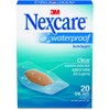 3M Waterproof Bandages, 1-1/16"x2-1/4", Clear (MMM58620PB) Category: Bandages and Dressings
