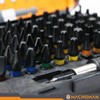 MACHOMAN 1MC061 61 Piece Screwdriver Bit Case with 60 Bits