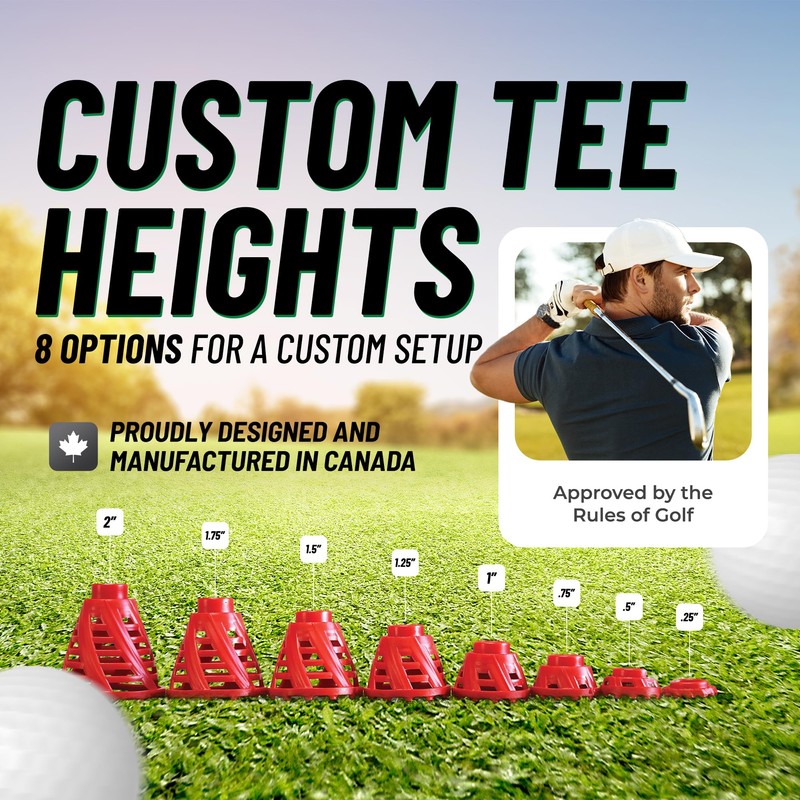 BirTee Golf Tees - PRO Speed Plus with Flexibility &