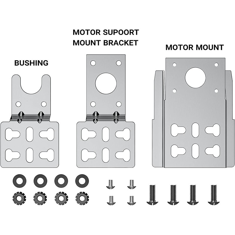 onlyfire 6902 Universal Barbecue Grill Stainless Steel Rotisserie Motor Bracket