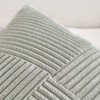 Fancy Homi Grey Lumbar Decorative Throw Pillow Covers 14x24 Inch