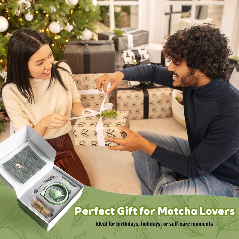 Premium Matcha Whisk Set - 7-Piece Japanese Tea Ceremony Matcha