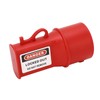 Socket Lockout Device Waterproof PP 55mm ID Pin and Sleeve