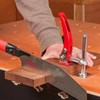 Ratcheting Table Clamp 2.36-6.3in Stable Clamping with 0.53 X 0.26in