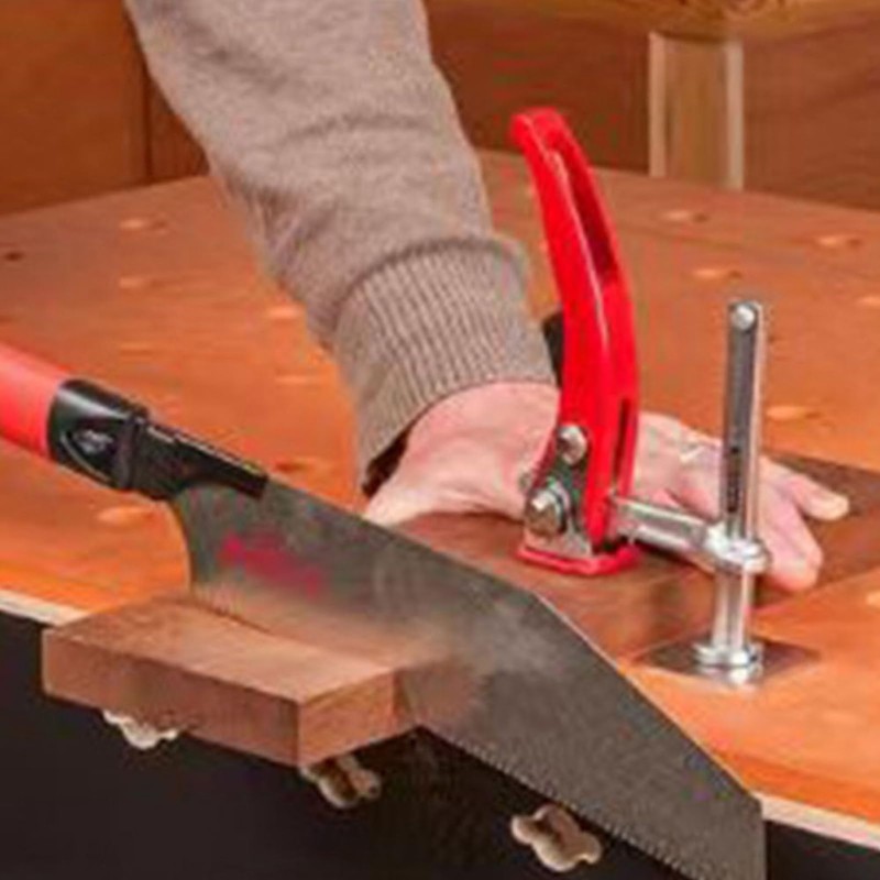 Ratcheting Table Clamp 2.36-6.3in Stable Clamping with 0.53 X 0.26in