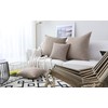 Kevin Textile Decor Burlap Natural Style Lined Linen Throw Pillow