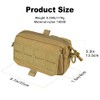 Tactical Molle Pouch, 1000D Nylon Waterproof Utility Tool Pouch Gadget